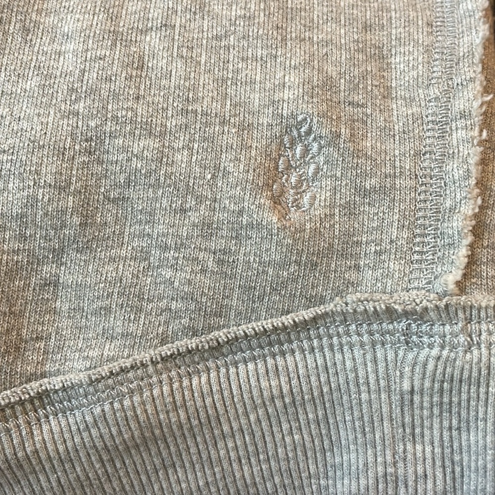 Free People Movement Swoop Crop Sleeveless Hoodie Women’s Medium Grey Athleisure - Picture 8 of 9